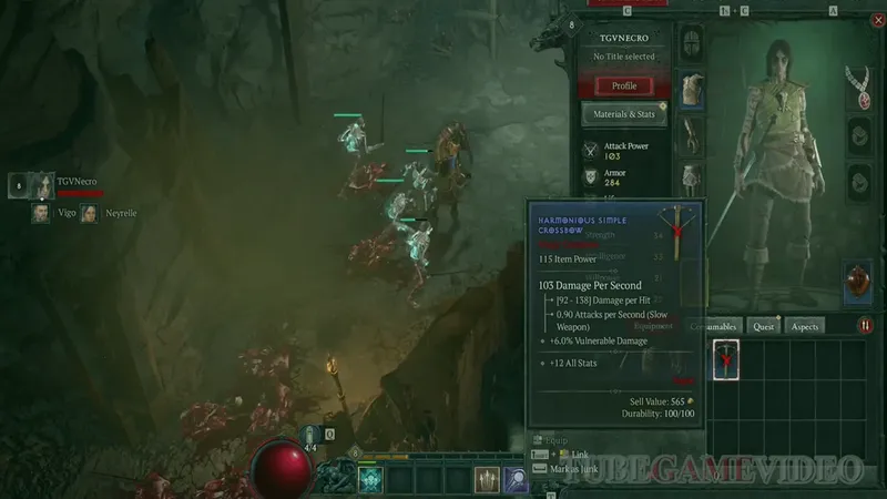 Aktivace Twitch Drops pro Diablo IV