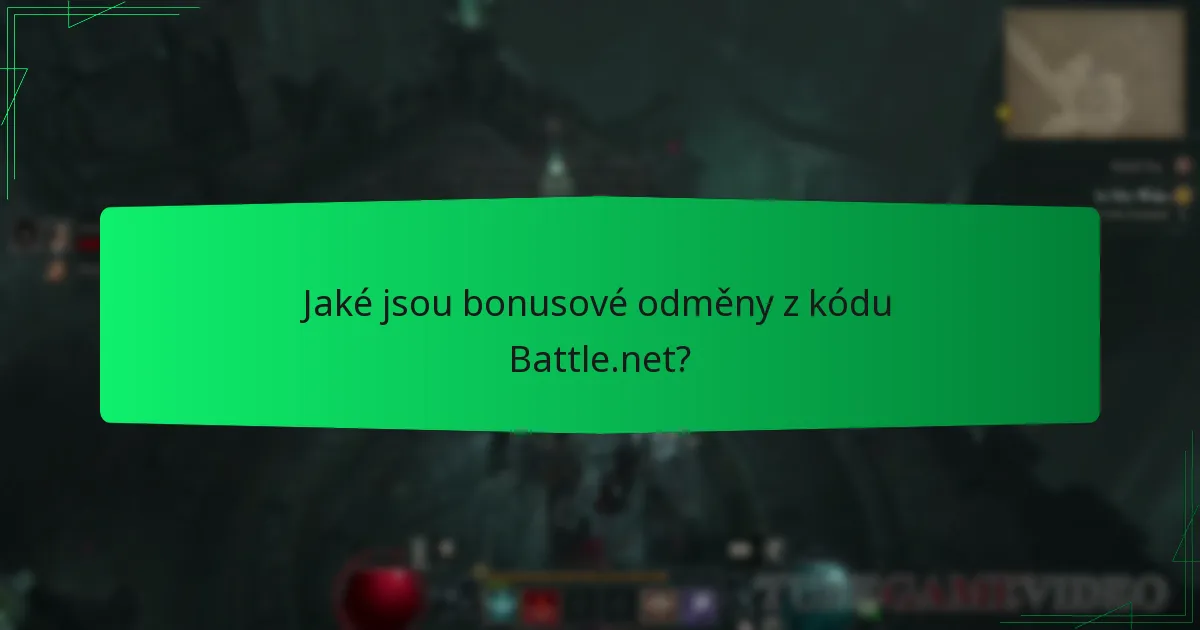 Jaké jsou bonusové odměny z kódu Battle.net?